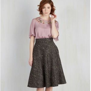 Plus size 1x ModCloth midi skirt